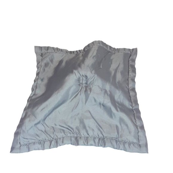 2018 Carter's Plush Elephant Closed Eyes Gray Security Blanket Lovey 14.5" - Picture 3 of 5